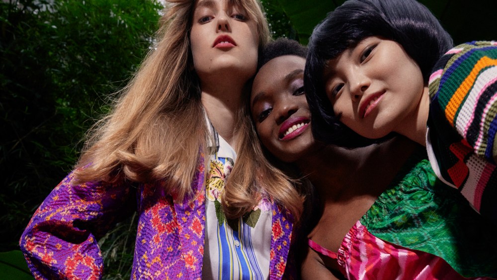 Looks from the Dries Van Noten x Mytheresa capsule collection.