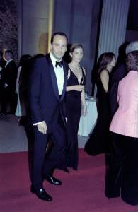 Designer Tom Ford and guests attend the Metropolitan Museum of Art Costume Institute "Jacqueline Kennedy: The White House Years" exhibition opening and gala on April 23, 2001.