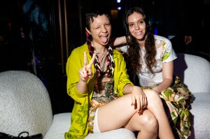 Sara Hiromi and Hillary Taymour
