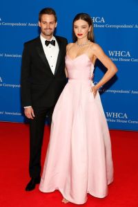 WASHINGTON, DC - APRIL 30: Evan Spiegel and Miranda Kerr attend the 2022 White House Correspondents' Association Dinner at Washington Hilton on April 30, 2022 in Washington, DC. (Photo by Paul Morigi/Getty Images)