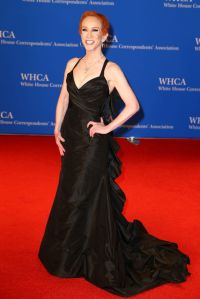 WASHINGTON, DC - APRIL 28:  Comedian Kathy Griffin attends the 2018 White House Correspondents' Dinner at Washington Hilton on April 28, 2018 in Washington, DC.  (Photo by Tasos Katopodis/Getty Images)