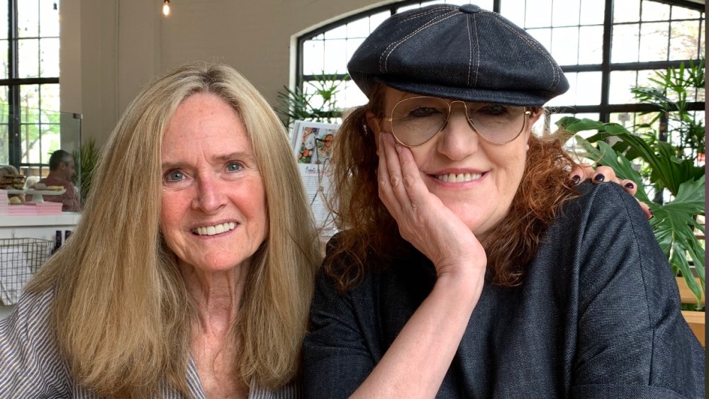Annie Hurlbut Zander and Glenda Bailey