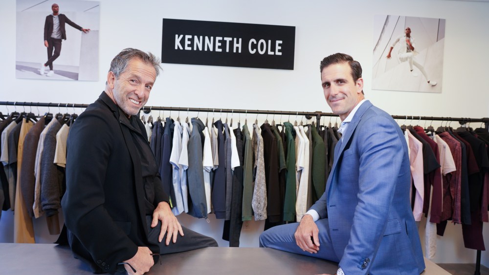 Kenneth Cole with the President of Peerless , Dan Orwig.