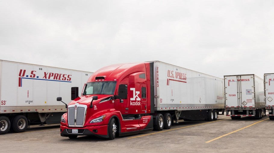 Kodiak, U.S. Xpress Partner on Autonomous Trucks