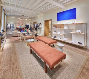 Views of the new Louis Vuitton boutique in Lille