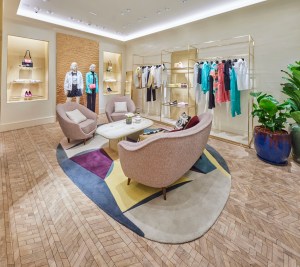 Views of the new Louis Vuitton boutique in Lille