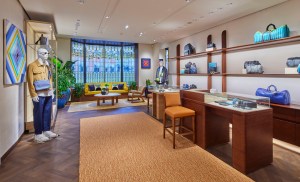 Views of the new Louis Vuitton boutique in Lille