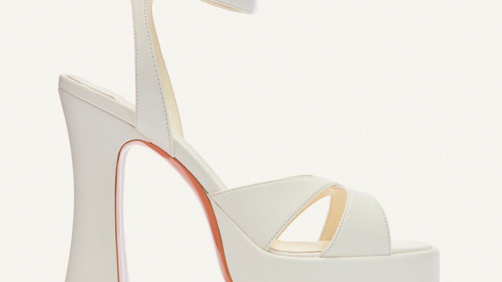 A footwear style from Pifieri's bridal capsule