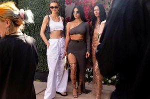 Kendall Jenner, Kim Kardashian and Raissa Gerona