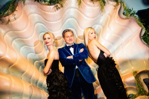 Lauren Santo Domingo, Bronson van Wyck and Princess Olympia of Greece