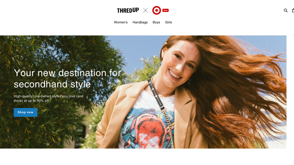 Target, resale, online, thredup