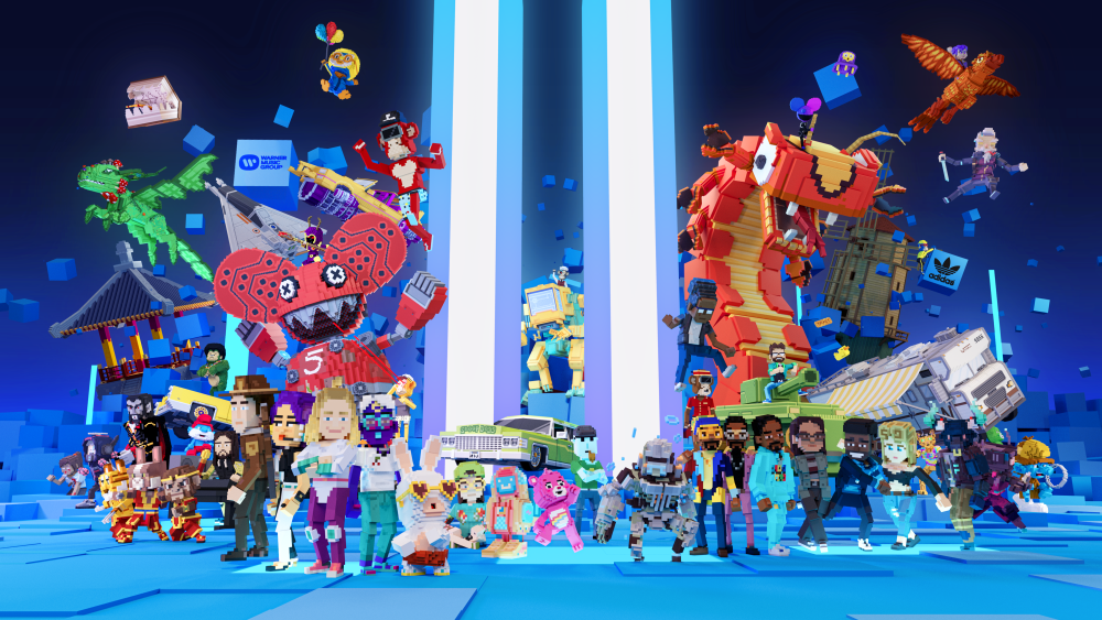 The Sandbox characters.