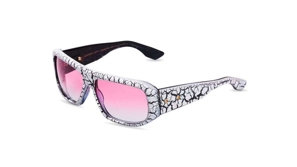 DITXWDW white cracked sunglasses
