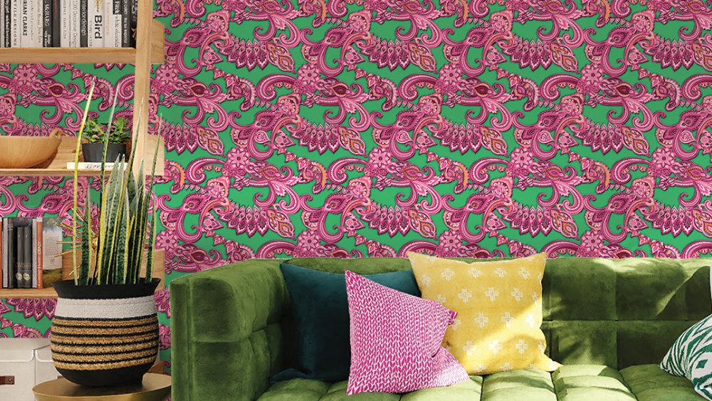 The Tempaper x Alice + Olivia wallpaper.