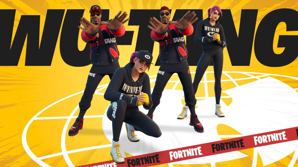 Wu-Tang Clan collection in Fortnite