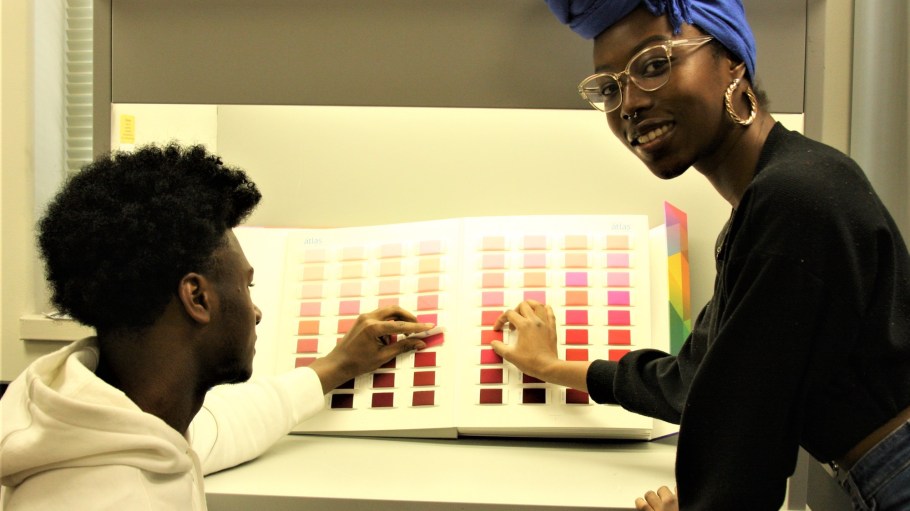 Archroma donated it Color Atlas to students at the University of North Carolina Greensboro Consumer, Apparel and Retail Studies department.