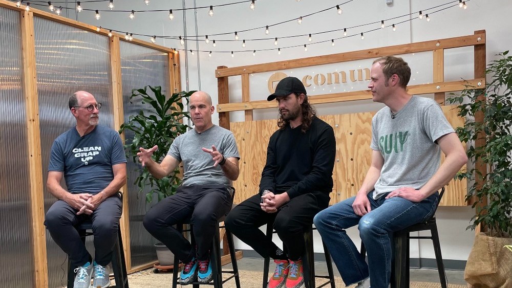 ComunityMade hosted the Clean Footwear Summit at its headquarters in Los Angeles on Friday.