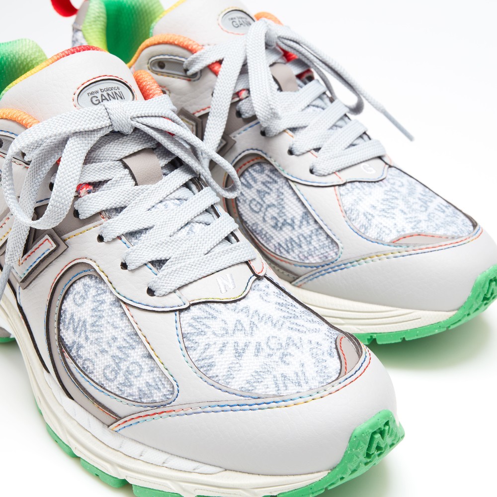 The shoes are made with environmentally preferred materials.