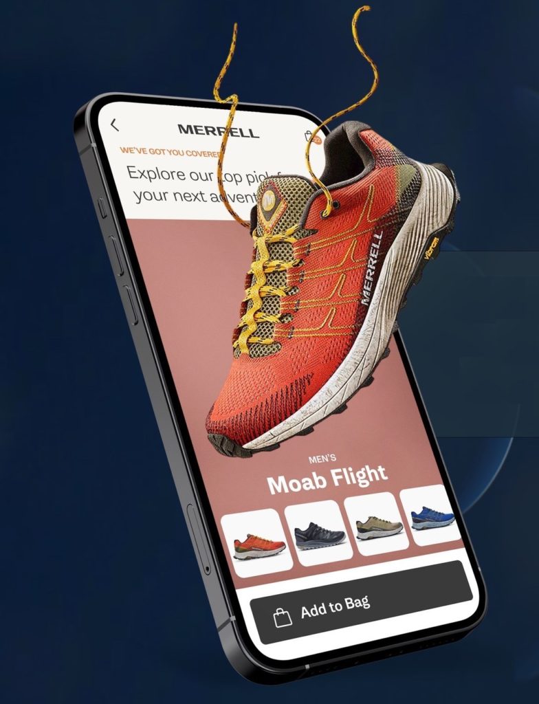 Verifyt is the fit scan technology to power Merrell’s beta version of the Merrell Shoe Advisor mobile application.