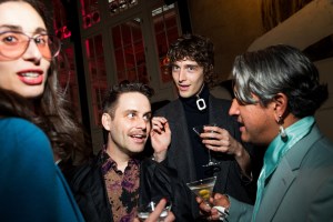 The scene at the gala
