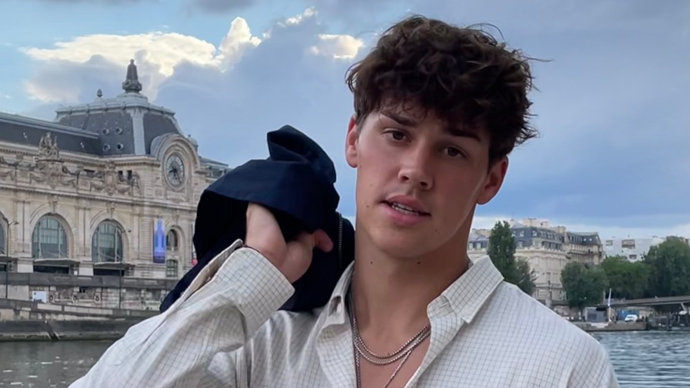 Noah Beck in Paris.