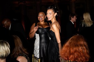 Paloma Elsesser and Bella Hadid