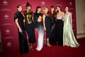 Sabrina Dhowre, Maya Jama, Kate Moss, Charlotte Tilbury, Lily James and Phoebe Dynevor