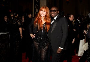 Charlotte Tilbury and Edward Enninful