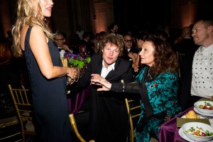 Kate Moss, Nikolai von Bismarck and Diane von Furstenberg