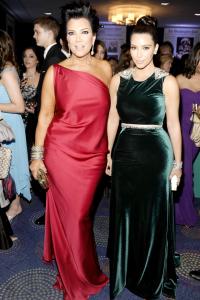 Kris Jenner, Kim Kardashian - April 28, 2012 - The 2012 WHITE HOUSE CORRESPONDENTS' DINNER - COCKTAILS held at The Washington Hilton, Washington, DC. Photo Credit: Clint Spaulding/PatrickMcMullan.com/Sipa USA