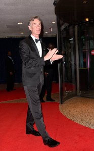Bill Nye arrives at the White House Correspondents' Association (WHCA) annual dinner in Washington, DC,USA, on April 30, 2016. Photo by Riccardo Savi/Sipa USA