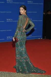 Emily Ratajkowski attends the White House Correspondents' Association Dinner at the Washington Hilton Hotel, Saturday, April 30, 2016, in Washington. (Photo by Evan Agostini/Invision/AP)