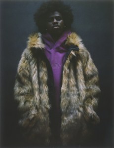 A reversible parka included in the Stone Island/Supreme collection.