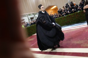 at The 2022 Met Gala celebrating In America: An Anthology of Fashion held at the The Metropolitan Museum of Art on May 2, 2022 in New York City.