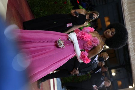 at The 2022 Met Gala celebrating In America: An Anthology of Fashion held at the The Metropolitan Museum of Art on May 2, 2022 in New York City.