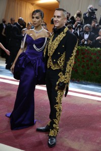 Anitta and Jeremy Scott in Moschino