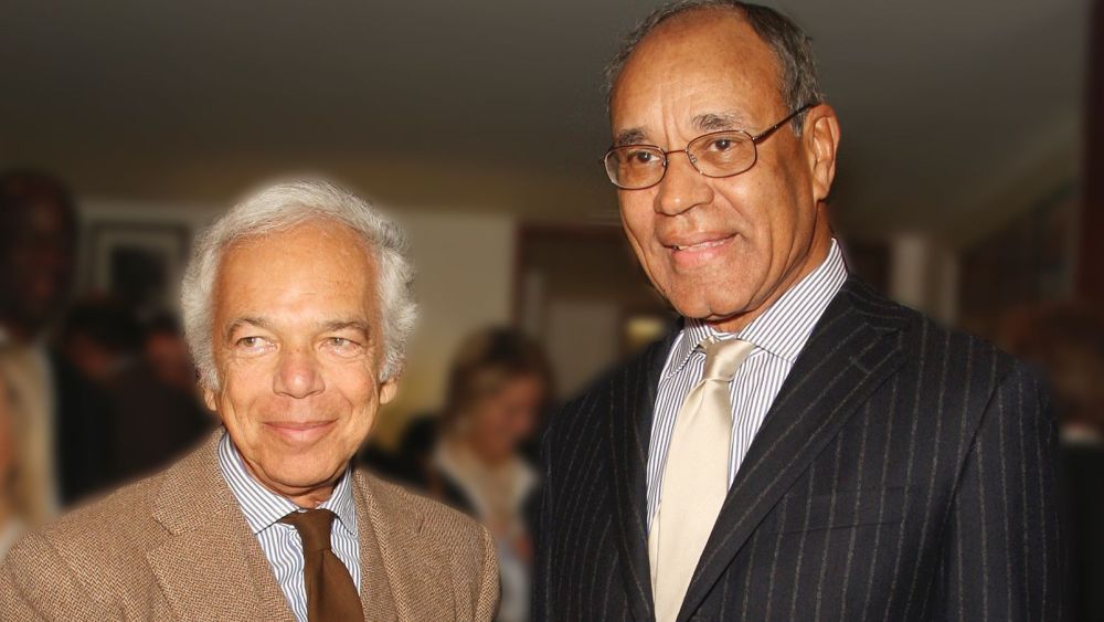 Ralph Lauren and Dr. Harold Freeman