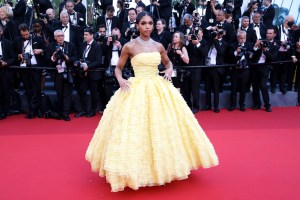 Lori Harvey poses for photographers upon arrival at the opening ceremony and the premiere of the film 'Final Cut' at the 75th international film festival, Cannes, southern France, Tuesday, May 17, 2021. (Photo by Joel C Ryan/Invision/AP)