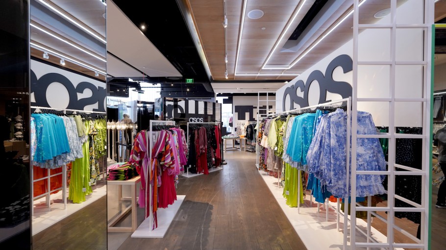 A view of the Asos|Nordstrom store opening at The Grove on May 20, 2022 in Los Angeles.