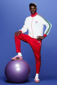 A look from the Adidas x Gucci collection.