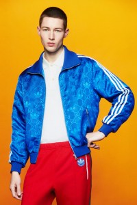 A look from the Adidas x Gucci collection.