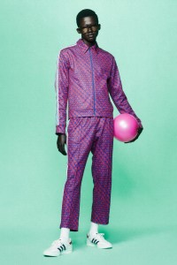 A look from the Adidas x Gucci collection.