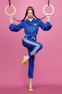 A look from the Adidas x Gucci collection.