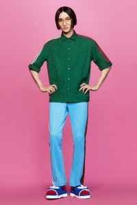 A look from the Adidas x Gucci collection.