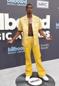 Christian Combs at the 2022 Billboard Music Awards held at the MGM Grand Garden Arena on May 15th, 2022 in Las Vegas, Nevada.