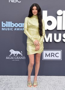 Dixie D'Amelio at the 2022 Billboard Music Awards held at the MGM Grand Garden Arena on May 15th, 2022 in Las Vegas, Nevada.