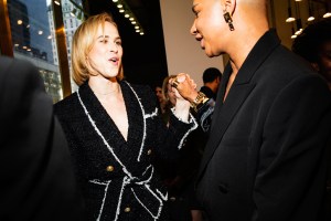 Tommy Dorfman and Olivier Rousteing