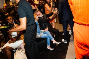 The scene at the Balmain and Olivier Rousteing Celebration of the New York City Flagship.