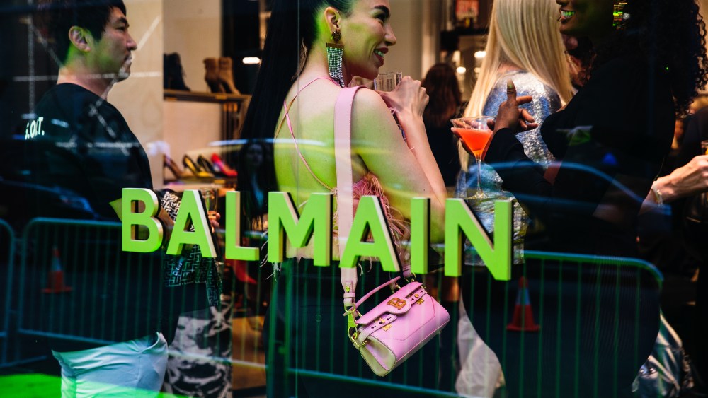 The scene at the Balmain and Olivier Rousteing celebration of the New York City flagship.