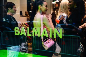 The scene at the Balmain and Olivier Rousteing celebration of the New York City flagship.